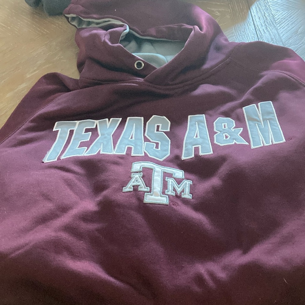 Texas A&M stadium athletics hoodie